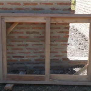 Ventana corrediza 1.00x1.00
