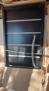 Puerta doble chapa 22 inyectada paso 90