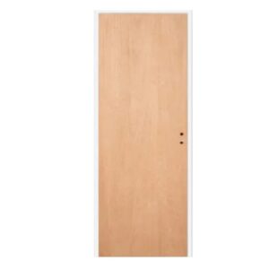 Puerta cedrillo con marco de aluminio 70x200 Derecha